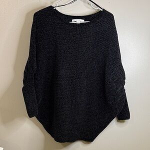FAVLUX Elegant Black Crew Neck Sweater